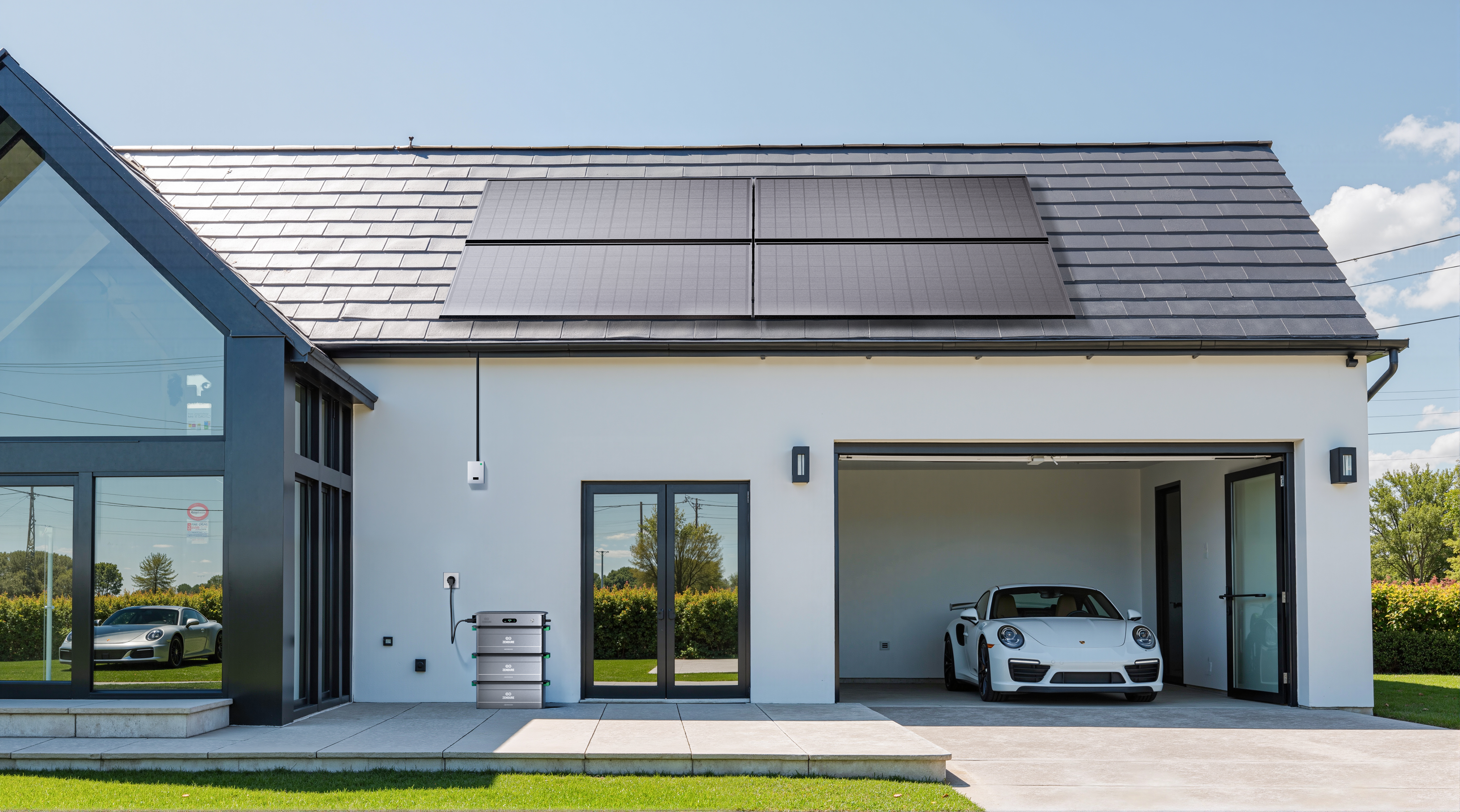 batterie solaire Zendure SolarFlow 2400 AC avec installation photovoltaïque existante